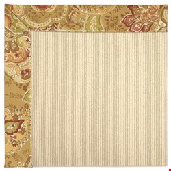 Capel Rugs Creative Concepts Beach Sisal - Tuscan Vine Adobe (830) Rectangle 7' x 9' Area Rug