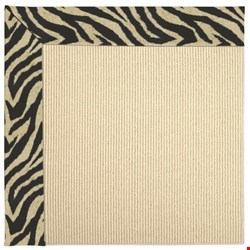 Capel Rugs Creative Concepts Beach Sisal - Wild Thing Onyx (396) Rectangle 8' x 8' Area Rug
