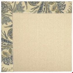Capel Rugs Creative Concepts Beach Sisal - Cayo Vista Ocean (425) Rectangle 8' x 8' Area Rug