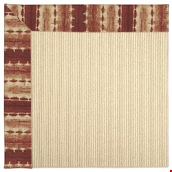 Capel Rugs Creative Concepts Beach Sisal - Java Journey Henna (580) Rectangle 8' x 8' Area Rug