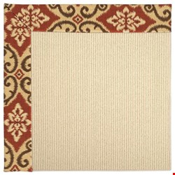 Capel Rugs Creative Concepts Beach Sisal - Shoreham Brick (800) Rectangle 8' x 10' Area Rug