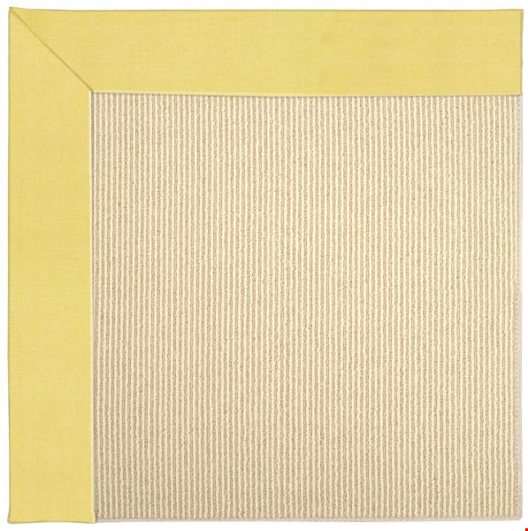 Capel Rugs Creative Concepts Beach Sisal - Canvas Buttercup (127) Rectangle 9' x 12' Area Rug