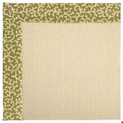 Capel Rugs Creative Concepts Beach Sisal - Coral Cascade Avocado (225) Rectangle 9' x 12' Area Rug