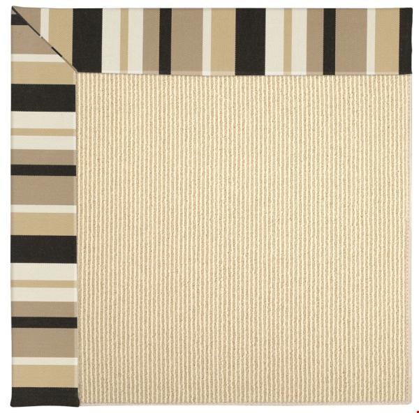 Capel Rugs Creative Concepts Beach Sisal - Granite Stripe (335) Rectangle 10' x 14' Area Rug