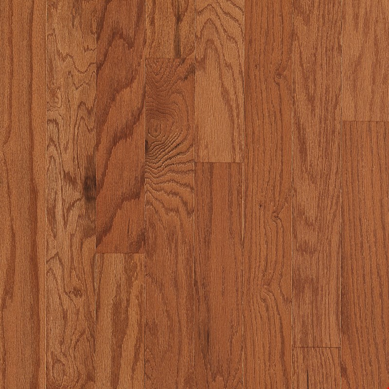 Bruce Springdale Plank Oak: Gunstock 3/8" x 3" Engineered Oak Hardwood EB521EE