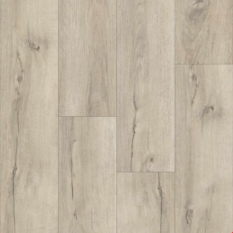Happy Feet Stone Elegance II: Platinum Oak 7" x 48" Luxury Vinyl Plank HF460