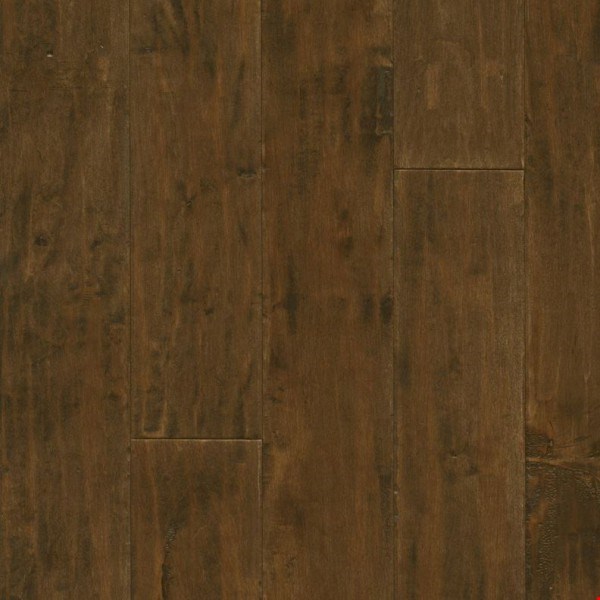 Armstrong American Scrape: Brown Ale 3/4" x 5" Solid Maple Hardwood SAS516