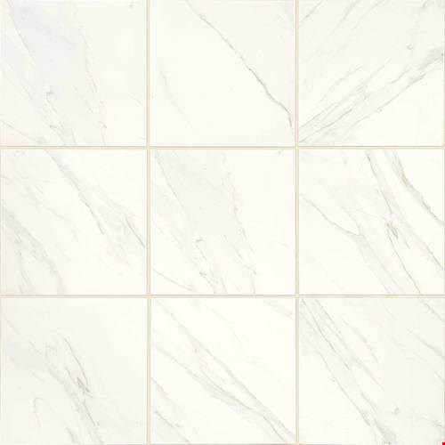 Daltile Florentine: Carrara 12" x 12" Porcelain Tile FL0612121PK