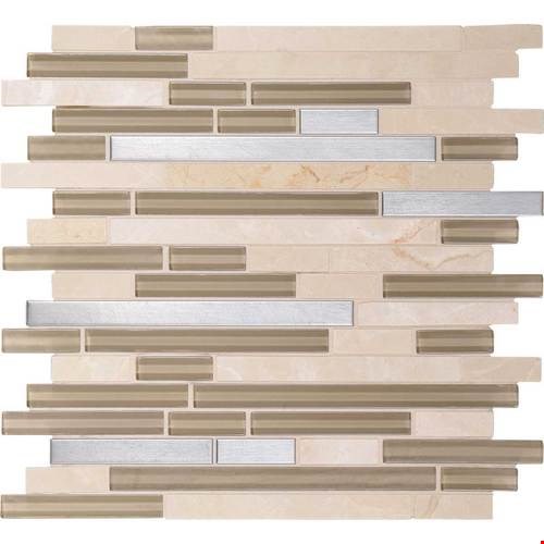 Daltile Endeavors Glass Mosaic 12" x 12" : Spirit F15958RANDMS1P