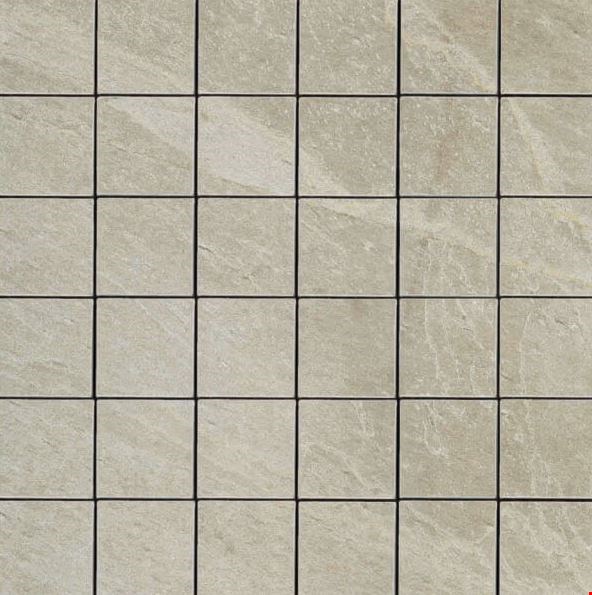 Daltile Fabrique Collection: Mosaic Creme Linen - 2" x 2"