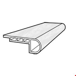 Dixie Trucor Prime XL: Flush Stair Nose Loire Oak - 94