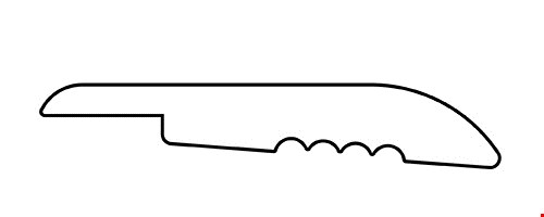 MS International Cyrus: Reducer Ryder - 94" Long