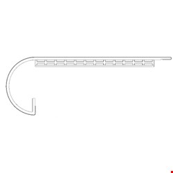 Happy Feet Perseverance Collection: Flush Stair Nose Smoke - 94