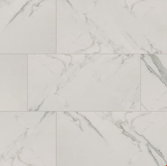 MS International Regallo: Calacatta Isla 12" x 24" Matte Porcelain Tile NREGCALISL1224