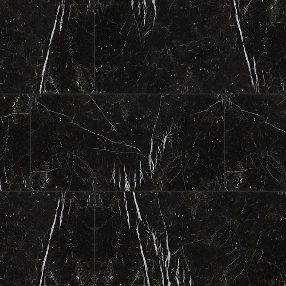 MS International Regallo: Marquina Noir 24" x 48" Matte Porcelain Tile NREGMARNOI2448