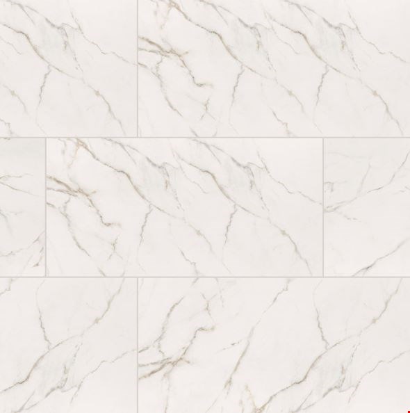 MS International Kaya: Calacatta Lucca 12" x 24" Matte Porcelain Tile NKAYCALLUC1224