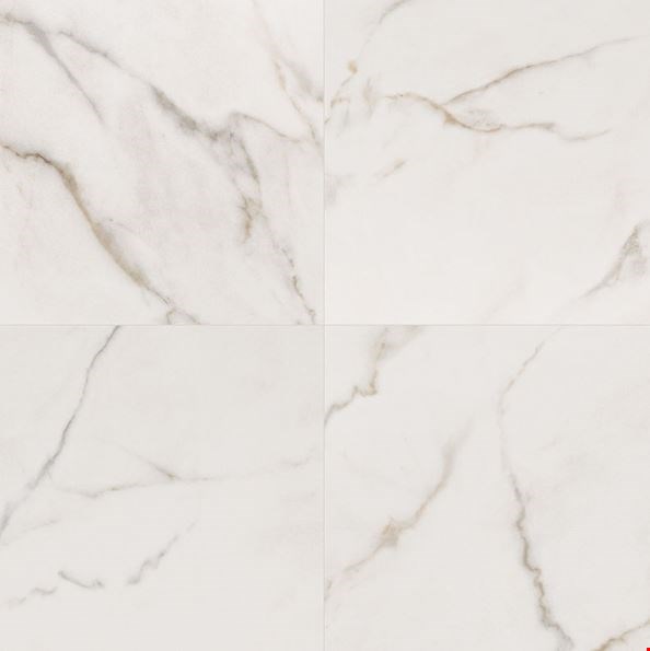 MS International Kaya: Calacatta Lucca 24" x 24" Polished Porcelain Tile NKAYCALLUC2424P