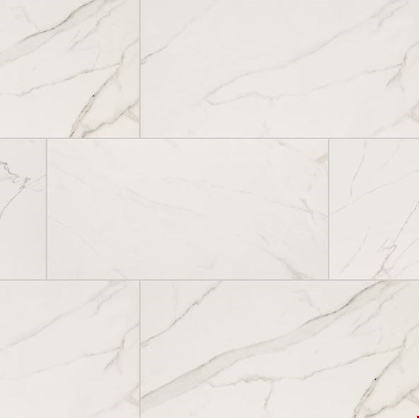 MS International Kaya: Calacatta Venato 24" x 48" Matte Porcelain Tile NKAYCALVEN2448