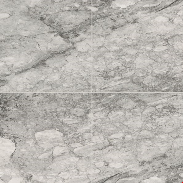 MS International Kaya: Onda Gray 24" x 24" Matte Porcelain Tile NKAYONDGRA2424