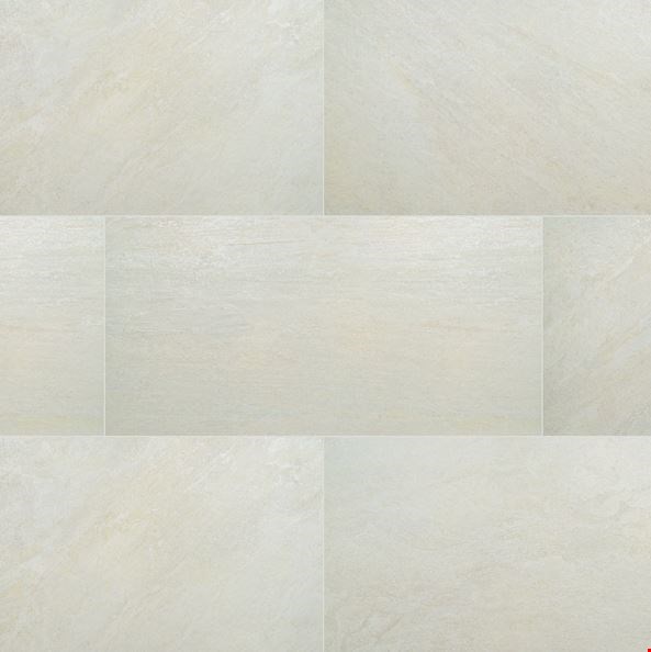MS International Legions: Quartz White 24" x 48" Matte Porcelain Tile NQUAWHI2448