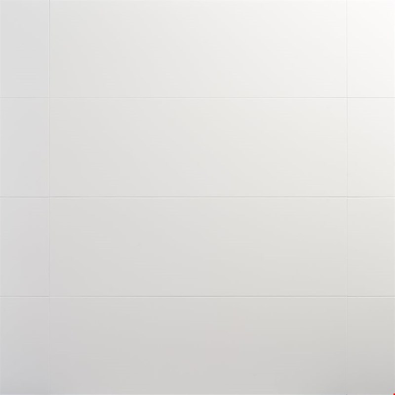 Soho Studio Accent: Azahar White Matte 12" x 36" Ceramic Tile TLAVACAZWT12X36