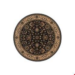 Oriental Weavers Ariana Black (A311K3180180ST) Round 6'0