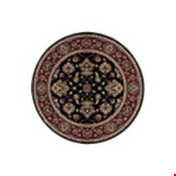 Oriental Weavers Ariana Black (A623M3180180ST) Round 6'0