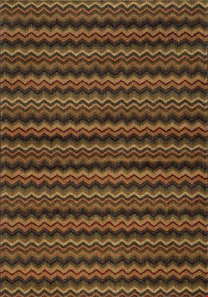 Oriental Weavers Aston Brown (A2068F160220ST) Rectangle 5'3" x 7'3" Area Rug