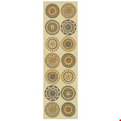 Oriental Weavers Bali Ivory (B3162U068230ST) Runner 2'3
