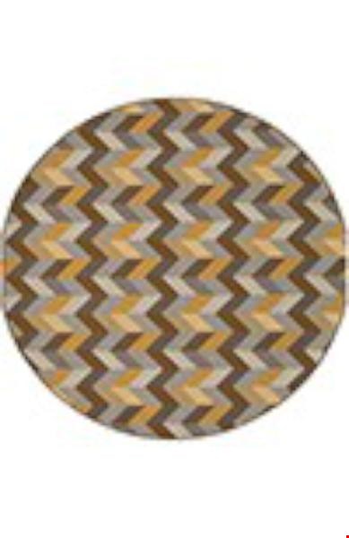 Oriental Weavers Bali Grey (B4902X240RDST) Round 7'10" x 7'10" Area Rug