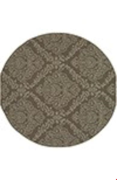 Oriental Weavers Bali Grey (B8424P240RDST) Round 7'10" x 7'10" Area Rug