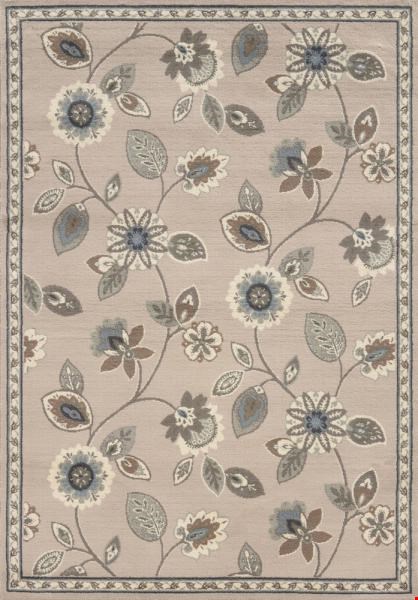 Oriental Weavers Brentwood Stone (B501J9100165ST) Rectangle 3'3" x 5'5" Area Rug