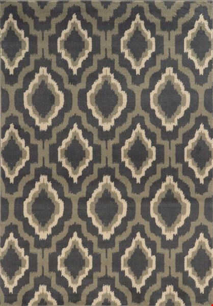 Oriental Weavers Brentwood Charcoal (B5501D200282ST) Rectangle 6'7" x 9'3" Area Rug