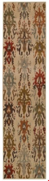 Oriental Weavers Casablanca Ivory (C4437A058230ST) Runner 1'10" x 7'6" Area Rug