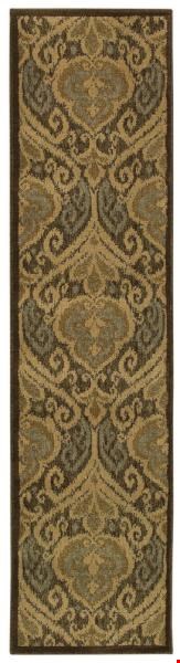 Oriental Weavers Casablanca Green (C4464A058230ST) Runner 1'10" x 7'6" Area Rug