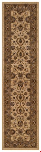 Oriental Weavers Cambridge Ivory (C530W2058230ST) Runner 1'10" x 7'6" Area Rug