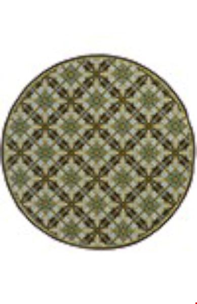 Oriental Weavers Caspian Brown (C1005D240RDST) Round 7'10" x 7'10" Area Rug