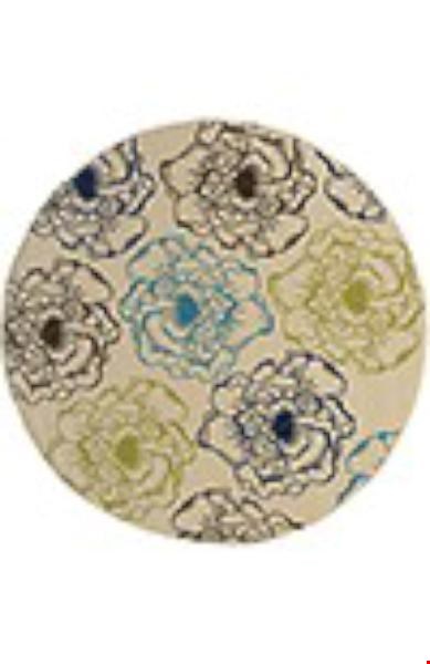 Oriental Weavers Caspian Ivory (C3065Y240RDST) Round 7'10" x 7'10" Area Rug