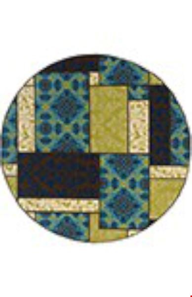 Oriental Weavers Caspian Brown (C3066V240RDST) Round 7'10" x 7'10" Area Rug