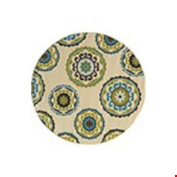Oriental Weavers Caspian Ivory (C859J6240RDST) Round 7'10