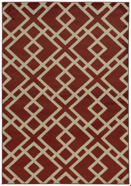 Oriental Weavers Ella Red (E3685J240305ST) Rectangle 7'10" x 10'0" Area Rug