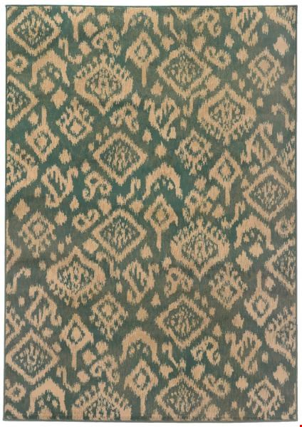 Oriental Weavers Ella Blue (E5113B056229ST) Runner 1'10" x 7'6" Area Rug