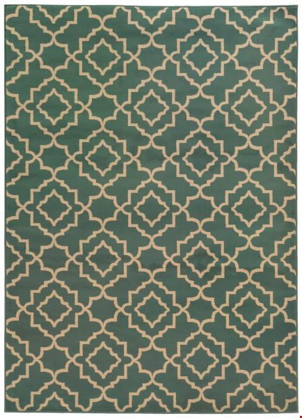 Oriental Weavers Ella Blue (E5185A100165ST) Rectangle 3'3" x 5'5" Area Rug