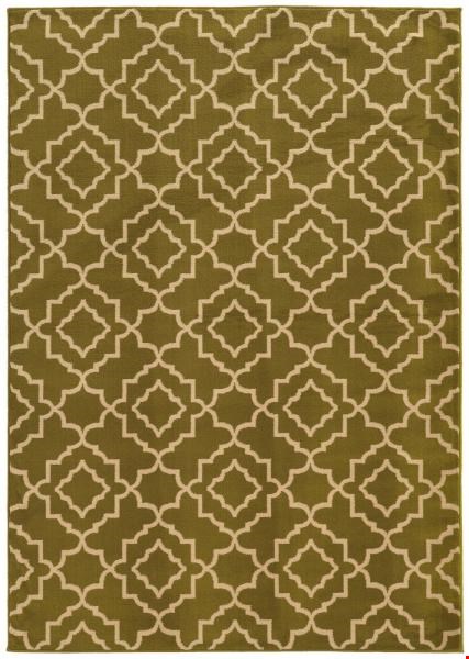Oriental Weavers Ella Green (E5185D200290ST) Rectangle 6'7" x 9'6" Area Rug