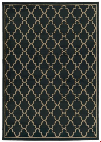 Oriental Weavers Ella Navy (E5186I160220ST) Rectangle 5'3" x 7'3" Area Rug