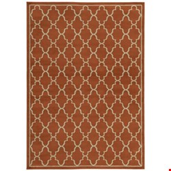 Oriental Weavers Ella Rust (E5186R240305ST) Rectangle 7'10