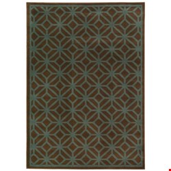Oriental Weavers Ella Brown (E5188D056099ST) Rectangle 1'10