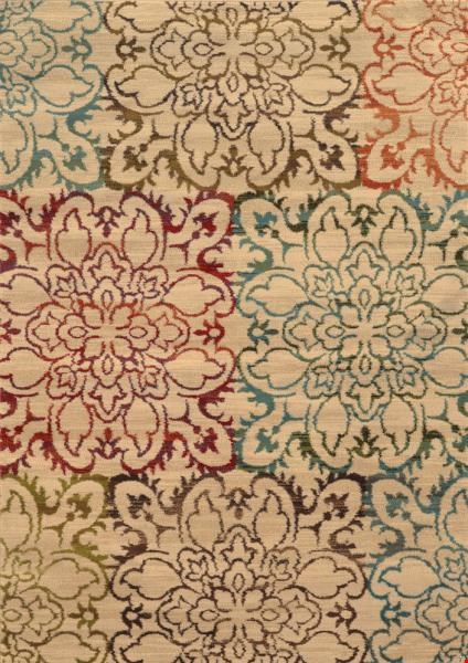 Oriental Weavers Emerson Ivory (E4872A056099ST) Rectangle 1'10" x 3'3" Area Rug