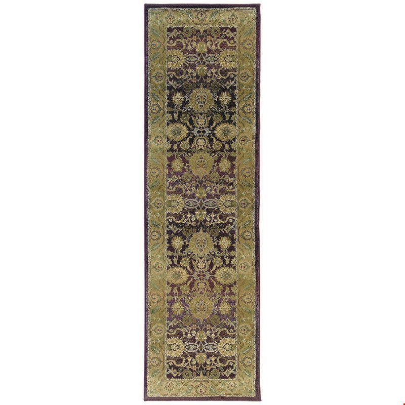 Oriental Weavers Generations Purple (G1732M080285ST) Runner 2'7" x 9'1" Area Rug