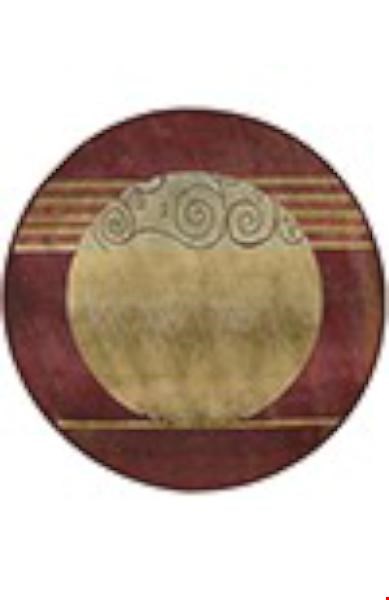 Oriental Weavers Generations Red (G213R1240240ST) Round 8'0" x 8'0" Area Rug